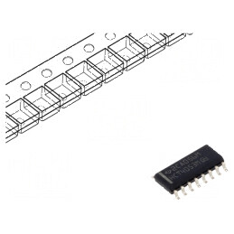 Demultiplexor/Multiplexor Digital SMD SOIC16 4,5-5,5VDC | Electronic-mag.ro | Componente Electronice