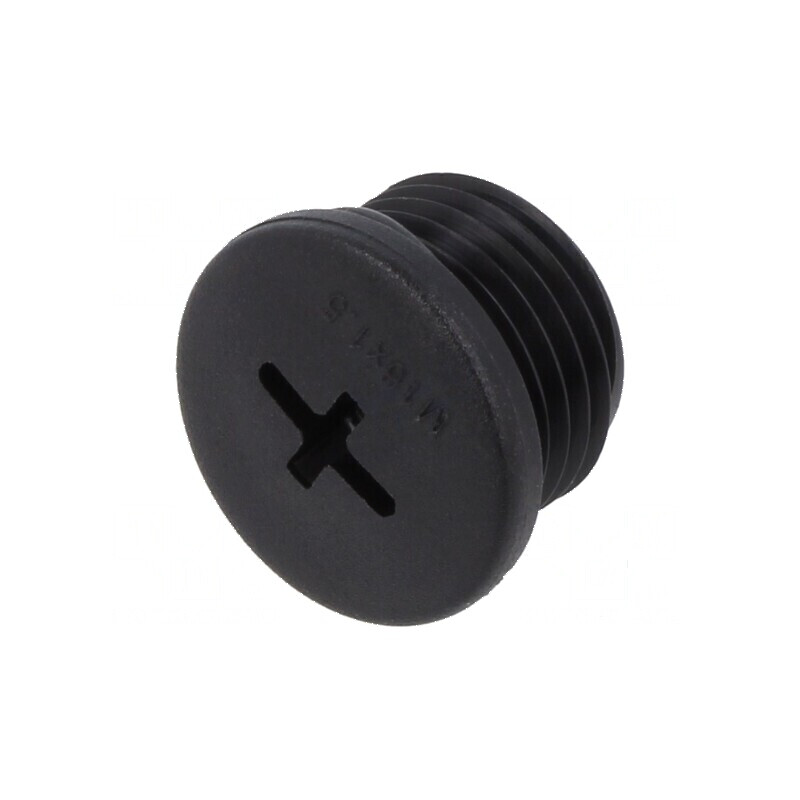 Capac de protecţie M16 1,5 IP68 poliamidă neagră | Electronic-mag.ro | Componente Electronice Capac de protecţie M16 1,5 IP68 poliamidă neagră | Electronic-mag.ro | Componente Electronice