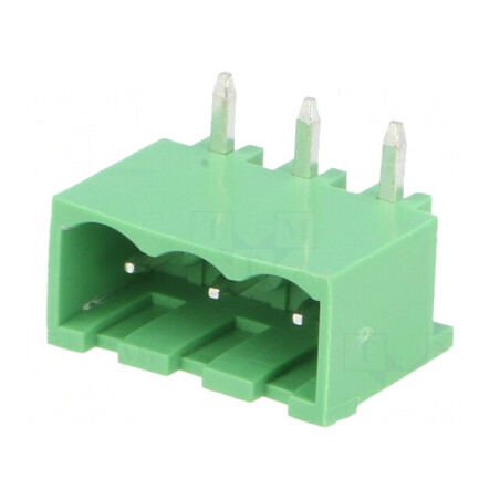 Regletă de conexiuni deconectabilă 5mm, 3 piste, tată | Electronic-mag.ro | Componente Electronice