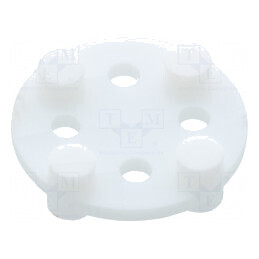 Distanţiere de izolare poliamidă 2,5mm naturală UL94V-2 TO5 pentru aplicații electrice | Electronic-mag.ro | Componente Electronice