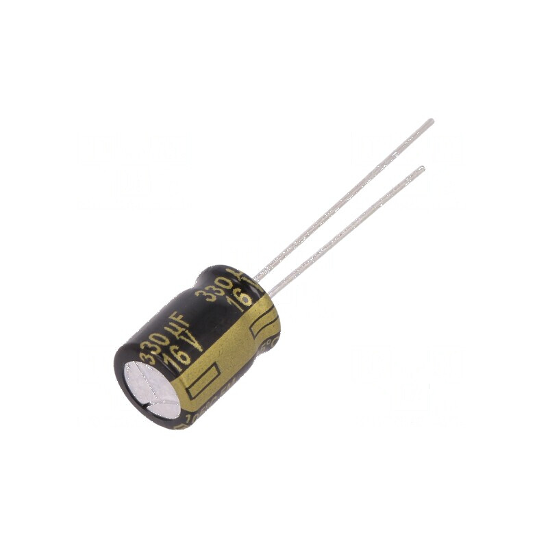 Condensator electrolitic low ESR THT 330uF 16V 8x11.5mm | Electronic-mag.ro | Componente Electronice Condensator electrolitic low ESR THT 330uF 16V 8x11.5mm | Electronic-mag.ro | Componente Electronice