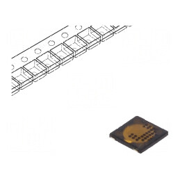 Microîntrerupător TACT SPST 0,02A 15VDC SMT 0,35mm | Electronic-mag.ro | Componente Electronice