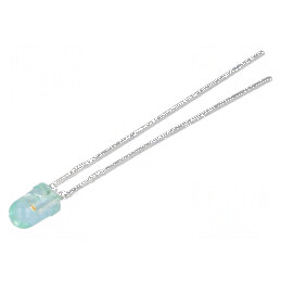 LED 3mm Verde 27,3-45mcd 45° Convex | Electronic-mag.ro | Componente Electronice