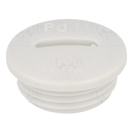 Capac de protecţie PG11 IP54 poliamidă gri | Electronic-mag.ro | Componente Electronice