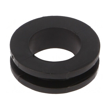 Manşon PVC negru 18mm x 14mm pentru temperaturi -30÷60°C | Electronic-mag.ro | Componente Electronice