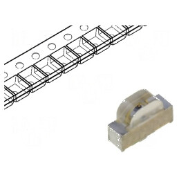 LED SMD 1104 Verde 20mA 525nm 3x2x1mm 120° | Electronic-mag.ro | Componente Electronice