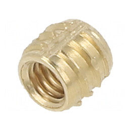 Adaos filetat alamă M3 4mm pentru plastic TRISERT® | Electronic-mag.ro | Componente Electronice