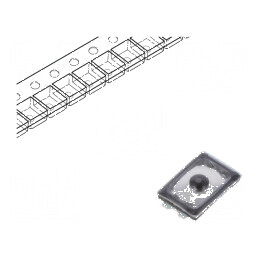 Microîntrerupător TACT SPST-NO 0,02A/15VDC SMT Poz: 2 | Electronic-mag.ro | Componente Electronice
