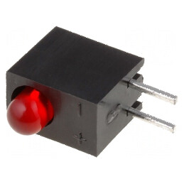 LED 3mm roșu 20mA 60° 2÷2,5V 18÷20mcd | Electronic-mag.ro | Componente Electronice