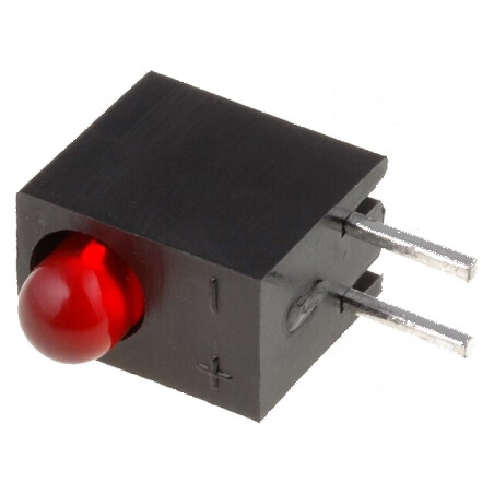 LED 3mm roșu 20mA 60° 2÷2,5V 18÷20mcd | Electronic-mag.ro | Componente Electronice
