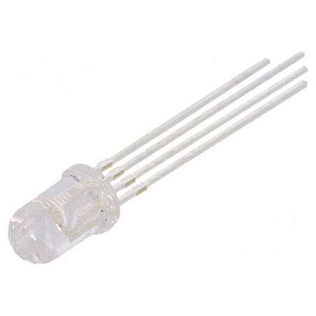 LED 5mm RGB Convex 25° Catod Comun 4 Terminale | Electronic-mag.ro | Componente Electronice