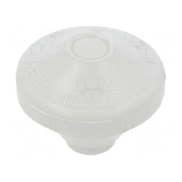 Manșon elastomer TPE gri 7-10mm IP67 MET-M | Electronic-mag.ro | Componente Electronice