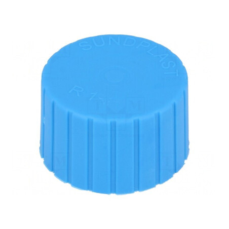 Cap de protecție albastru SafeCAP Ø40,1mm H22mm | Electronic-mag.ro | Componente Electronice