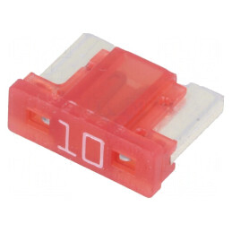 Siguranţă auto MINIVAL LOW PROFILE 10A 32VDC | Electronic-mag.ro | Componente Electronice