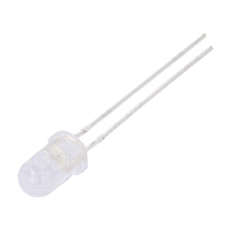 LED 5mm Portocalie 4200-5800mcd 100° Convex | Electronic-mag.ro | Componente Electronice
