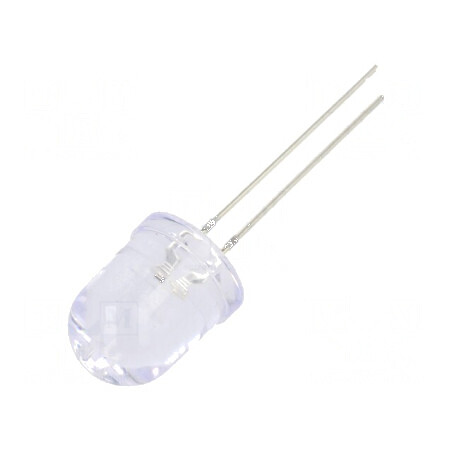 LED 10mm Verde Clipitor 7000-8400mcd 30° 20mA | Electronic-mag.ro | Componente Electronice