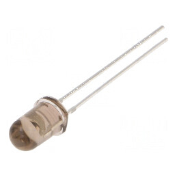 Emițător IR 5mm transparent 45-55mW 60° λp max: 850nm THT | Electronic-mag.ro | Componente Electronice
