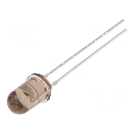 Emițător IR 5mm transparent 45-55mW 60° λp max: 850nm THT | Electronic-mag.ro | Componente Electronice