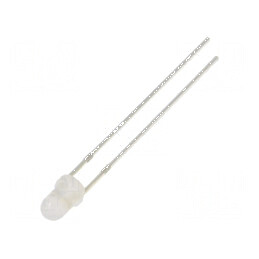 LED 3mm Roșie/Verde 30° Convex | Electronic-mag.ro | Componente Electronice