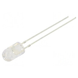 LED galben 5mm 2180-3000mcd 30° convex 150mW | Electronic-mag.ro | Componente Electronice