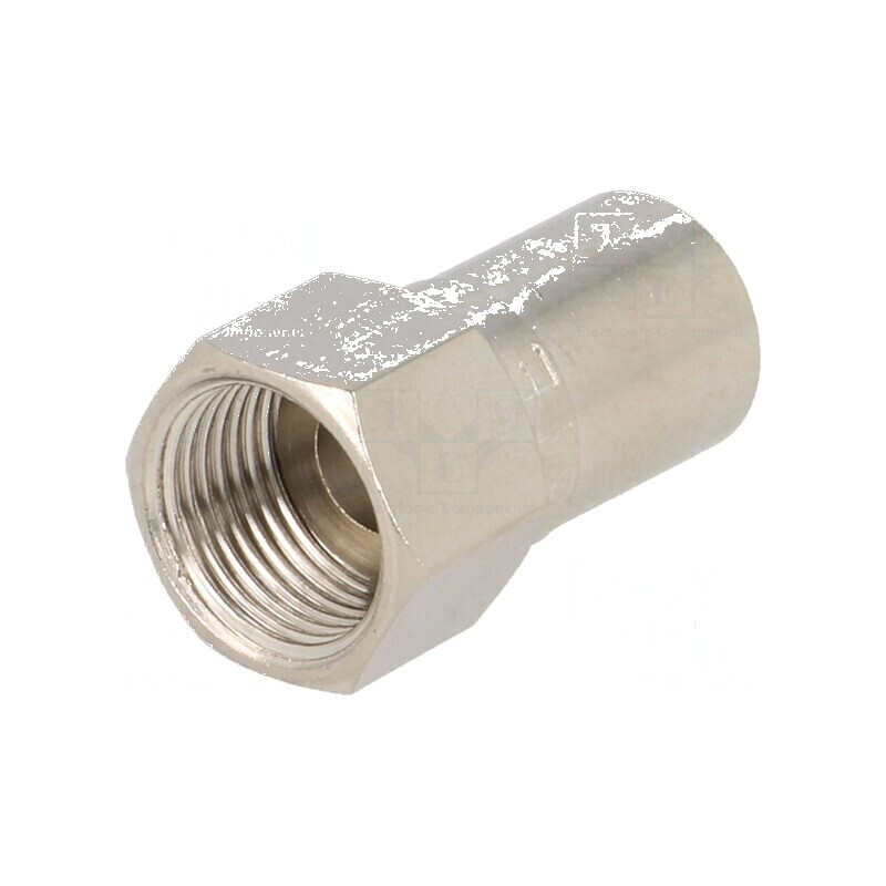 Conector F mufă tată RG6 crimpat drept pe cablu | Electronic-mag.ro | Componente Electronice Conector F mufă tată RG6 crimpat drept pe cablu | Electronic-mag.ro | Componente Electronice
