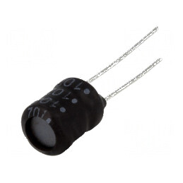 Inductor THT 1mH 300mA 2,1Ω ±10% Ø8,7x12mm vertical | Electronic-mag.ro | Componente Electronice