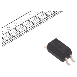 Optocuplor SMD 3,75kV 80V SO4 cu 1 Canal și Ieșire Tranzistori | Electronic-mag.ro | Componente Electronice