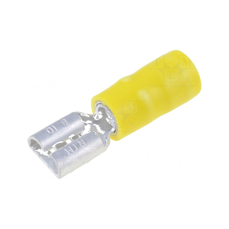 Terminal plat 6,3mm mamă 3,5mm2 crimpat pe cablu | Electronic-mag.ro | Componente Electronice Terminal plat 6,3mm mamă 3,5mm2 crimpat pe cablu | Electronic-mag.ro | Componente Electronice