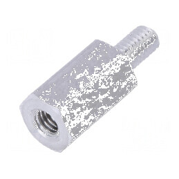Piuliță distanțieră filetată 10mm M3 | Electronic-mag.ro | Componente Electronice