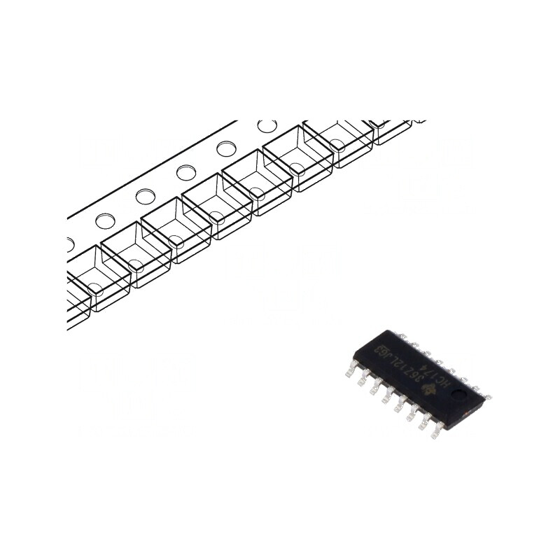 Flip-Flop Digital D IC 6 SMD SOIC16 | Electronic-mag.ro | Componente Electronice Flip-Flop Digital D IC 6 SMD SOIC16 | Electronic-mag.ro | Componente Electronice
