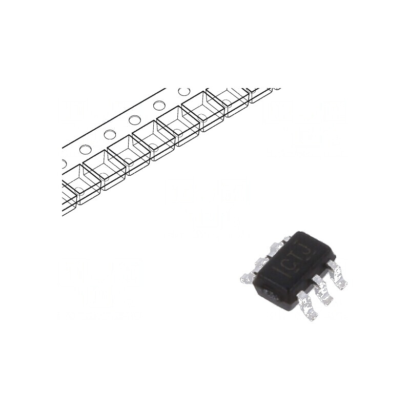 Buffer digital inversor declanșator linie Ch: 2 CMOS SMD | Electronic-mag.ro | Componente Electronice