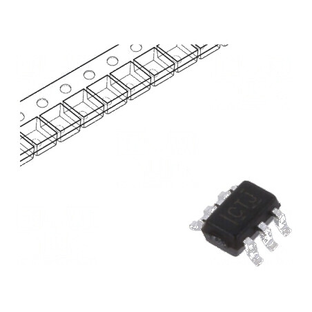 Buffer digital inversor declanșator linie Ch: 2 CMOS SMD | Electronic-mag.ro | Componente Electronice