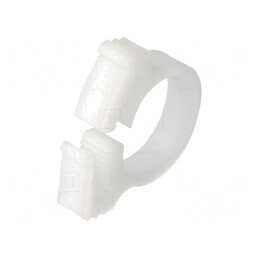 Clipsuri Øbuclă POM natural 13,7-15,3mm W: 6mm -40-85°C | Electronic-mag.ro | Componente Electronice
