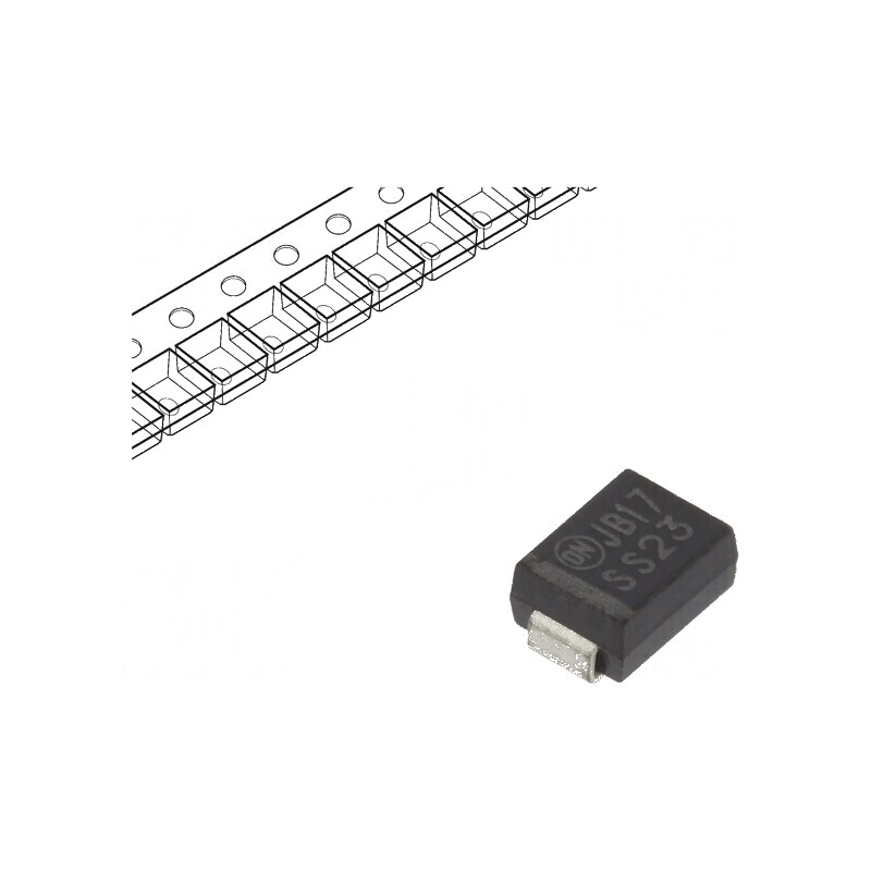 Diodă Schottky SMD 30V 2A SMB - Redresor | Electronic-mag.ro | Componente Electronice Diodă Schottky SMD 30V 2A SMB - Redresor | Electronic-mag.ro | Componente Electronice