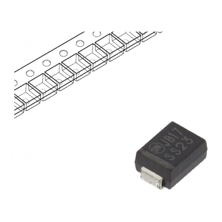 Diodă Schottky SMD 30V 2A SMB - Redresor  | Electronic-mag.ro | Componente Electronice