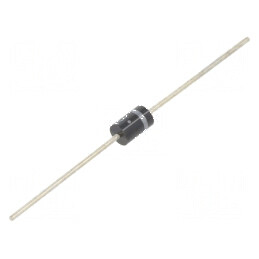Diodă TVS FRD 600V 300W AX10 Ø4.4x7mm 5uA Ubr 82V | Electronic-mag.ro | Componente Electronice