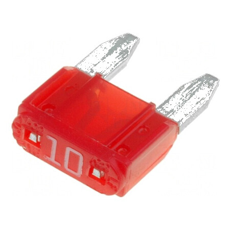 Siguranță auto 10A 32VDC Mini 10,9mm | Electronic-mag.ro | Componente Electronice