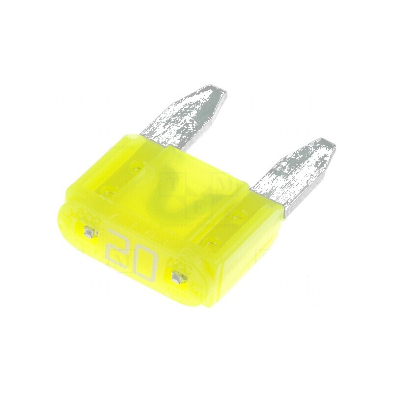 Siguranţă auto 20A 32VDC Mini 10,9mm | Electronic-mag.ro | Componente Electronice Siguranţă auto 20A 32VDC Mini 10,9mm | Electronic-mag.ro | Componente Electronice