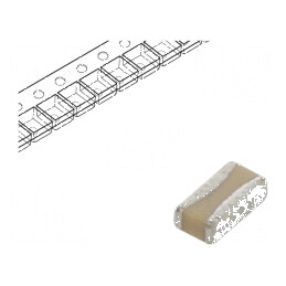 Condensator ceramic MLCC 10nF 10V X7R ±10% SMD 0306 | Electronic-mag.ro | Componente Electronice