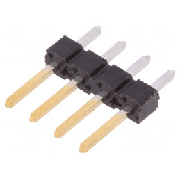 Conector BERGSTIK tată 4 pini THT | Electronic-mag.ro | Componente Electronice