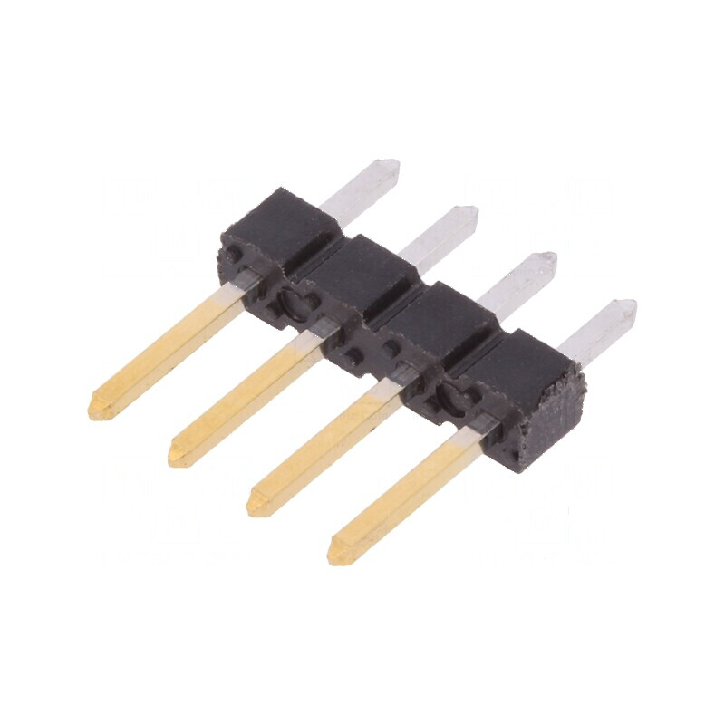 Conector BERGSTIK tată 4 pini THT | Electronic-mag.ro | Componente Electronice