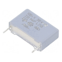 Condensator polipropilenă 100nF THT ±10% 15mm 630VDC | Electronic-mag.ro | Componente Electronice