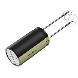 Condensator electrolitic THT 10uF 400VDC Ø12,5x20mm ±20% | Electronic-mag.ro | Componente Electronice