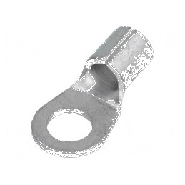 Vârf inelar M6 10mm² crimpat cablu neizolat cositorit | Electronic-mag.ro | Componente Electronice