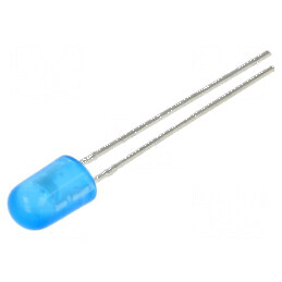 LED oval albastru 5,2x4,6x7,8mm 1520÷4180mcd fără stoper | Electronic-mag.ro | Componente Electronice