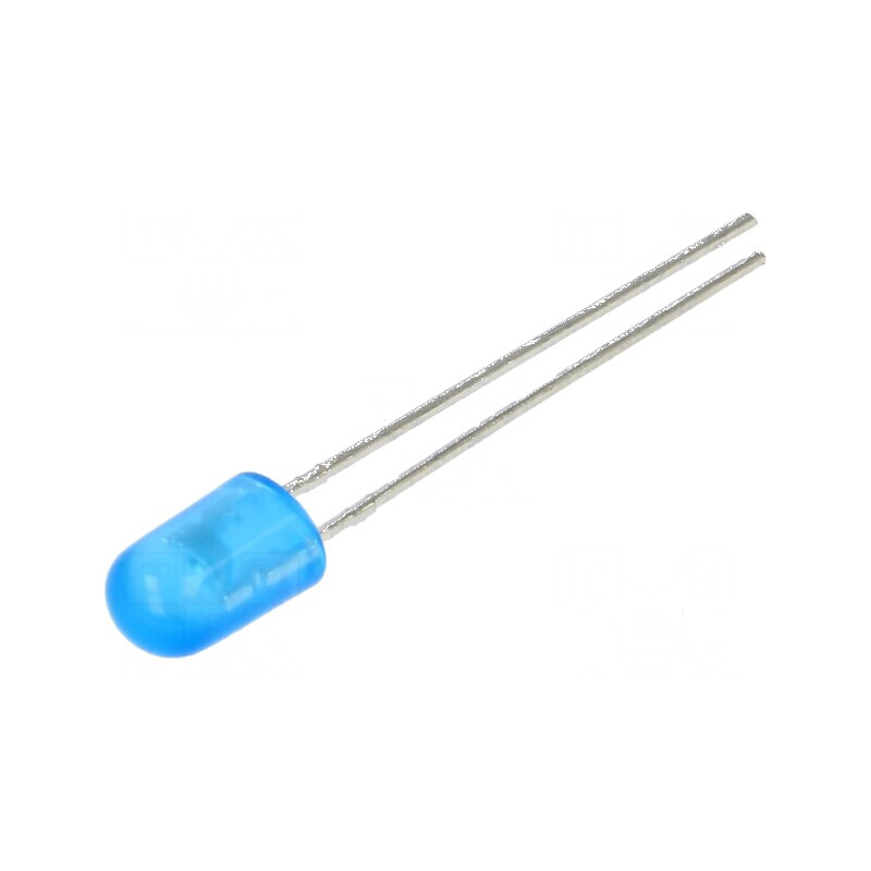LED oval albastru 5,2x4,6x7,8mm 1520÷4180mcd fără stoper | Electronic-mag.ro | Componente Electronice