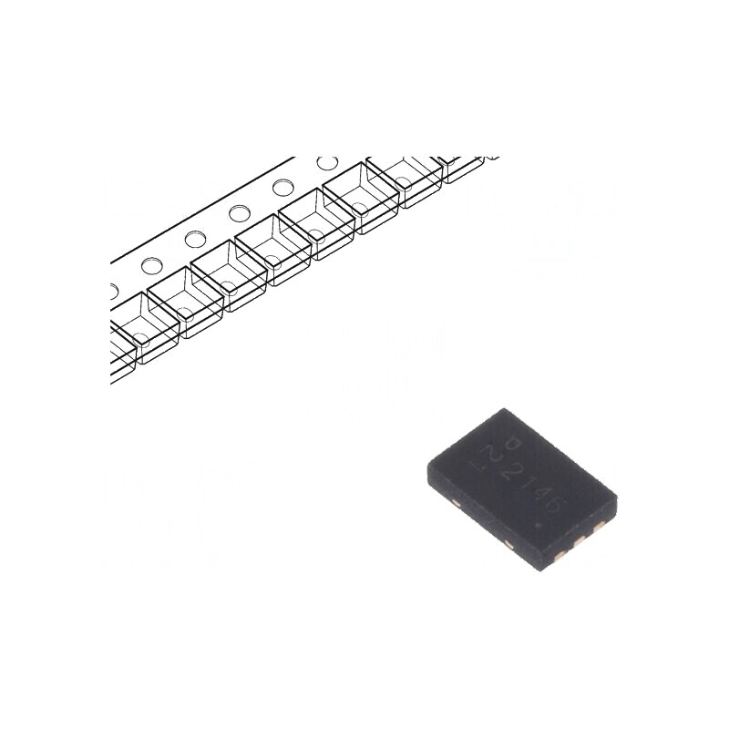 Tranzistor P-MOSFET unipolar 20V 4.1A 0.9W U-DFN2030-6 x2 | Electronic-mag.ro | Componente Electronice Tranzistor P-MOSFET unipolar 20V 4.1A 0.9W U-DFN2030-6 x2 | Electronic-mag.ro | Componente Electronice