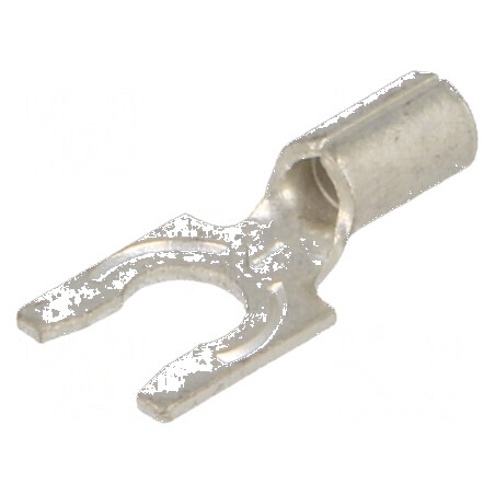 Furcă M4 crimpat pe cablu neizolat cupru 16AWG-14AWG | Electronic-mag.ro | Componente Electronice