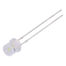 LED 5mm Albastru Ice Blue 2200mcd 140° 12V | Electronic-mag.ro | Componente Electronice