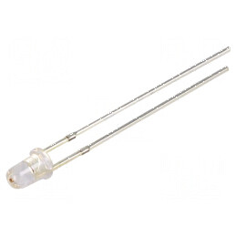 LED 3mm roșie 15° convex 2-2,5VDC | Electronic-mag.ro | Componente Electronice